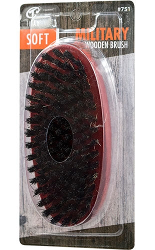 Titan Military Wooden Brush-Soft 
Sareya Beauty Supply Store 
Beauty Supply